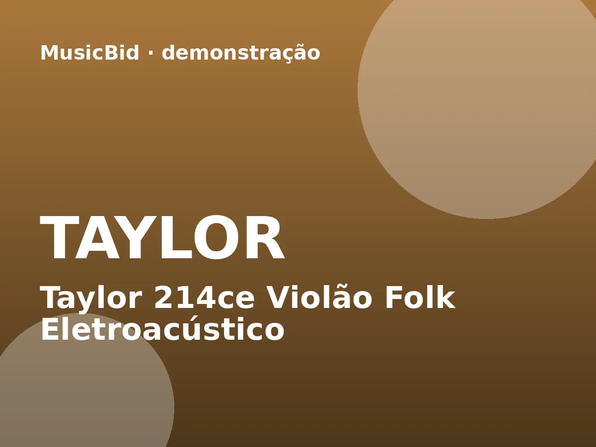 Taylor 214ce Violão Folk Eletroacústico